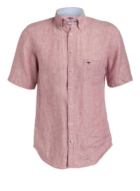 FYNCH-HATTON Halbarm-Hemd Casual Fit aus Leinen