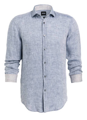 BOSS Leinenhemd RIDLEY_53 Slim-Fit