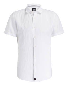 strellson Halbarm-Hemd CASPAR1 Slim-Fit mit Leinenanteil