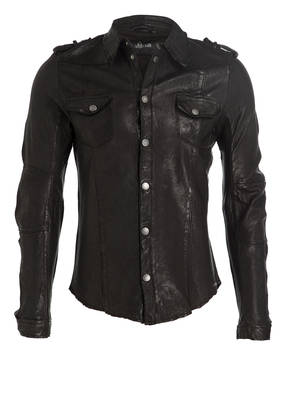 tigha Overshirt ASHER aus Leder
