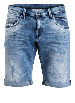 Recycled Art World Jeans-Shorts