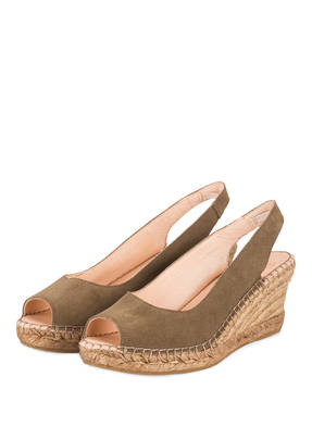 FRED DE LA BRETONIERE Peeptoe-Wedges