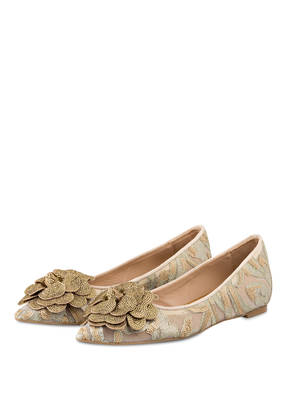 ras Ballerinas mit Paillettenbesatz