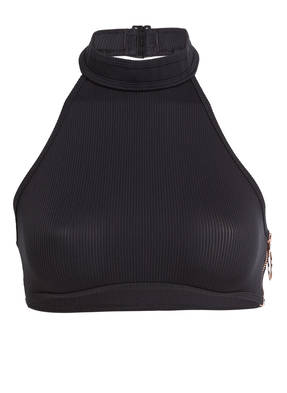 watercult Bustier-Bikini-Top URBAN RIB mit seitlichem Reißverschluss