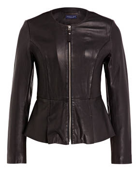 DARLING HARBOUR Lederjacke mit Schößchen