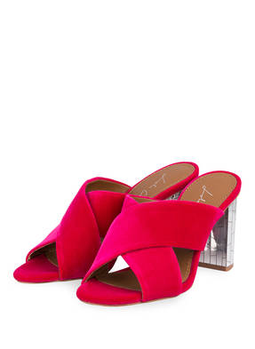 Lola Cruz Satin-Mules