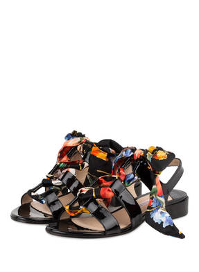 ROBERTO FESTA Lack-Sandalen