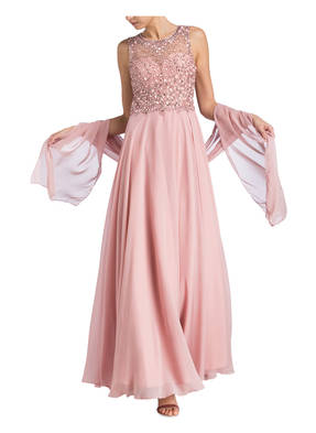 unique Abendkleid mit Stola