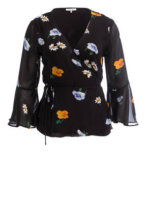 GANNI Wickelbluse DAINTY GEORGETTE
