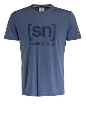 super.natural T-Shirt ESSENTIAL I.D. mit Merinowolle-Anteil