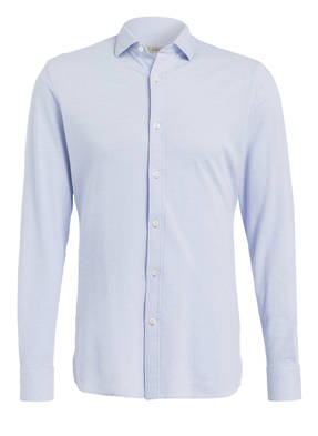 ZZegna Piqué-Hemd Slim Fit