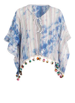 Pepe Jeans Poncho BLUE SOUL