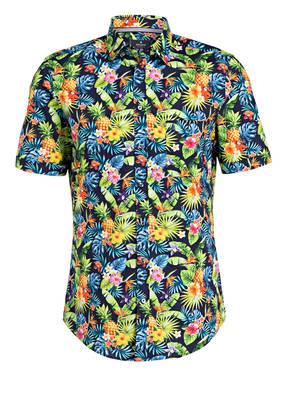 RAGMAN Halbarm-Hemd Slim-Fit