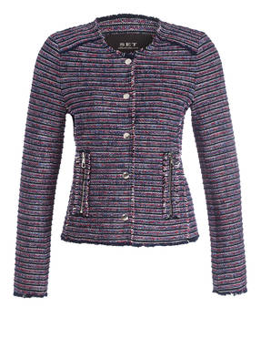 SET Bouclé-Blazer