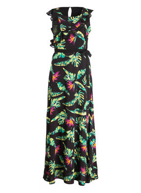 comma Maxikleid mit Volants