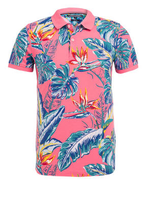 TOMMY HILFIGER Piqué-Poloshirt Slim Fit