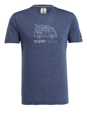 super.natural T-Shirt GRAPHIC 140 mit Merinowolle-Anteil