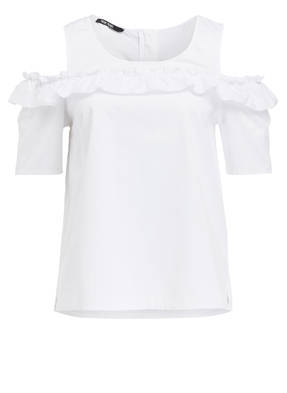 MARC AUREL Cold-Shoulder-Bluse