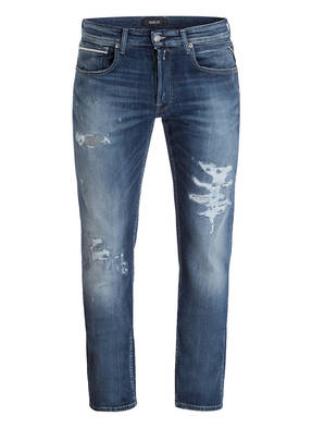 REPLAY Destroyed-Jeans GROVER Straight Fit