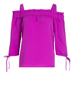 comma Off-Shoulder-Bluse