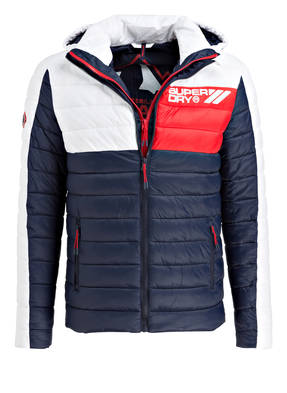 Superdry Steppjacke FUJI mit abnehmbarer Kapuze