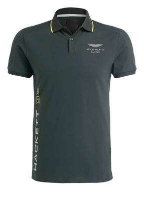 HACKETT LONDON Piqué-Poloshirt Slim Fit aus der ASTON MARTIN RACING Kollektion