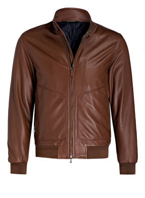 ZZegna Lederjacke