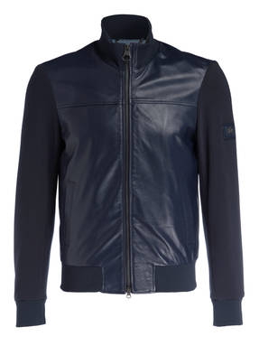 LA MARTINA Lederjacke im Materialmix