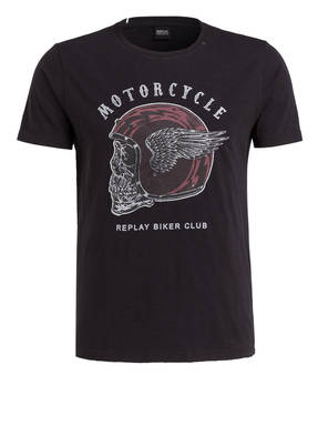 REPLAY T-Shirt SKULL