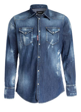 DSQUARED2 Destroyed-Jeanshemd