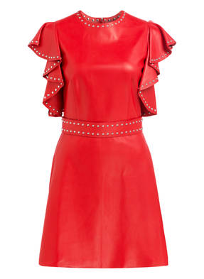 ALEXANDER McQUEEN Lederkleid