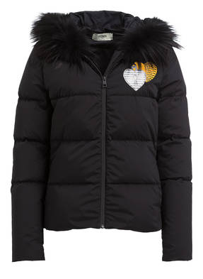 FENDI Daunenjacke OPEN YOUR HEART
