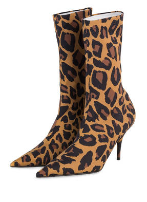 BALENCIAGA Stiefelette KNIFE BOOTIES LEOPARD
