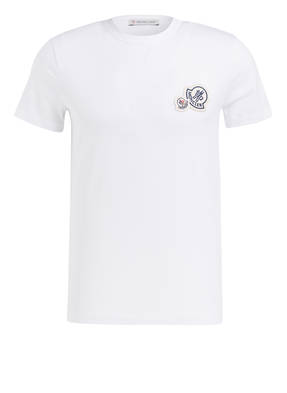 Weisse MONCLER unifarbene T Shirts für Herren online kaufen Weisse MONCLER unifarbene T Shirts für Herren online kaufen