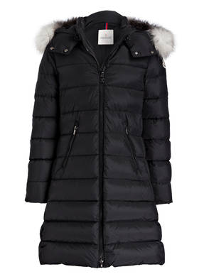 MONCLER Daunenmantel ABELLE mit Echtpelzbesatz