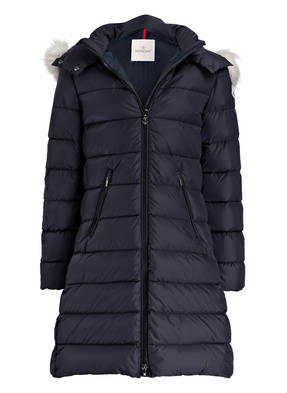 MONCLER Daunenmantel ABELLE mit Echtpelzbesatz
