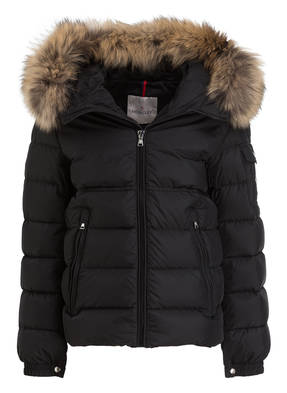 MONCLER Daunenjacke NEW BYRON mit Echtpelzbesatz