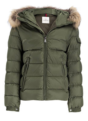 MONCLER Daunenjacke NEW BYRON mit Echtpelzbesatz