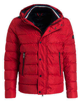PAUL & SHARK Daunenjacke mit abnehmbarer Kapuze