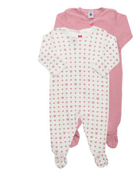 PETIT BATEAU 2er-Pack Strampler