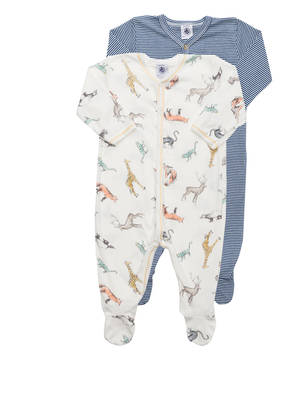PETIT BATEAU 2er-Pack Strampler