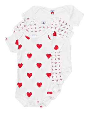 PETIT BATEAU 3er-Pack Bodies