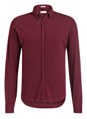 DSTREZZED Piqué-Hemd Slim Fit