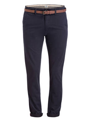 DSTREZZED Chino Slim Fit mit Ledergürtel