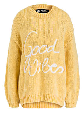 PAUL X CLAIRE Pullover GOOD VIBES