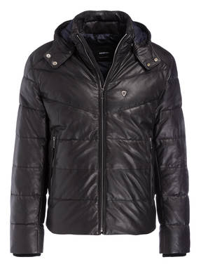 strellson Lederjacke in Steppoptik