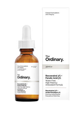 The Ordinary. RESVERATROL 3% + FERULIC ACID 3%