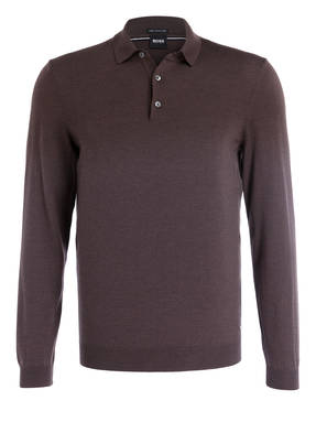 BOSS Feinstrickpullover BONO mit Polokragen