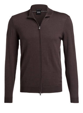 BOSS Strickjacke BALONSO aus Schurwolle