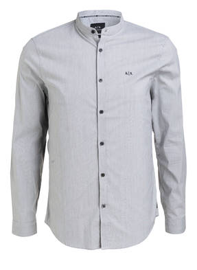 ARMANI EXCHANGE Hemd Slim Fit mit Stehkragen